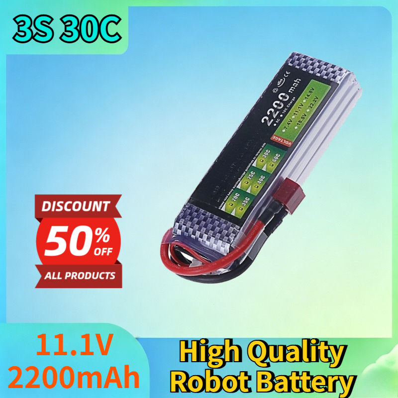 Drone Battery 3S - Nuova Batteria Ricaricabile Li-po 3S 30C