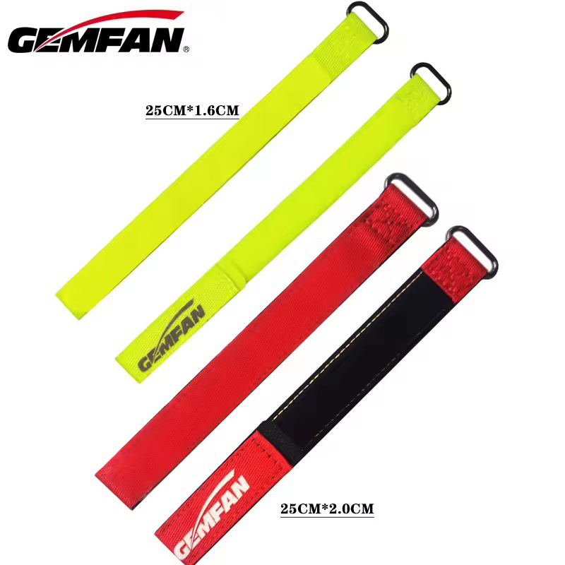 Drone Battery Strap - 2PCS Gemfan Cinghia per batteria Lipo