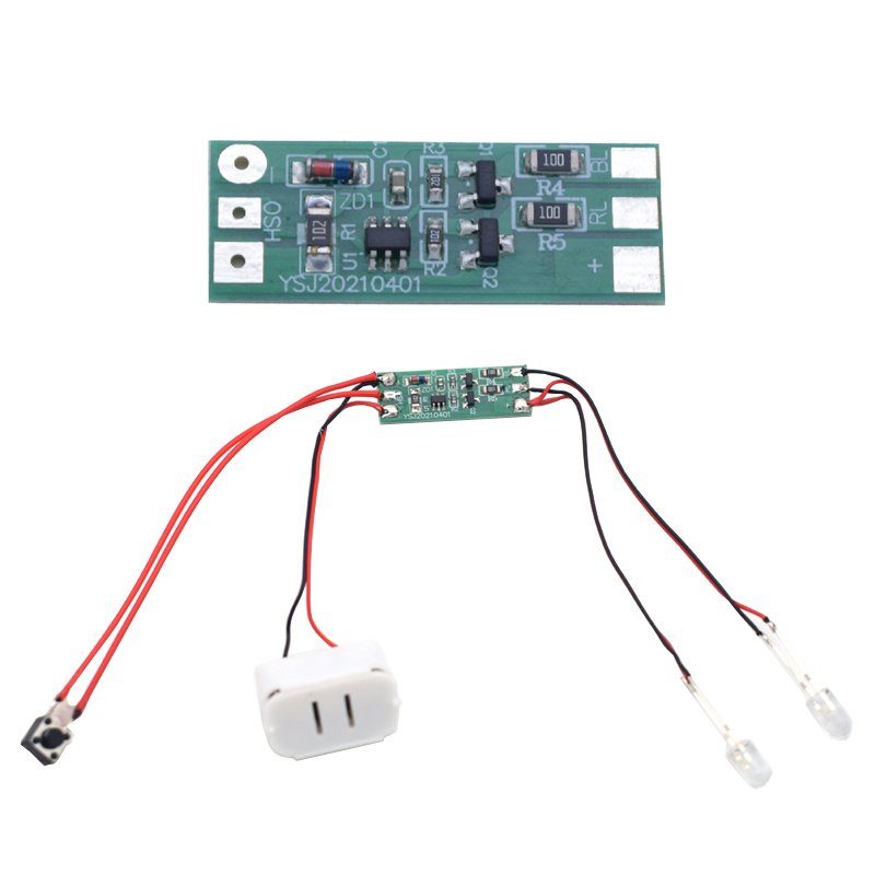 Drone Battery Alarm - Modulo lampeggiante stroboscopico 3-12V Rosso Blu