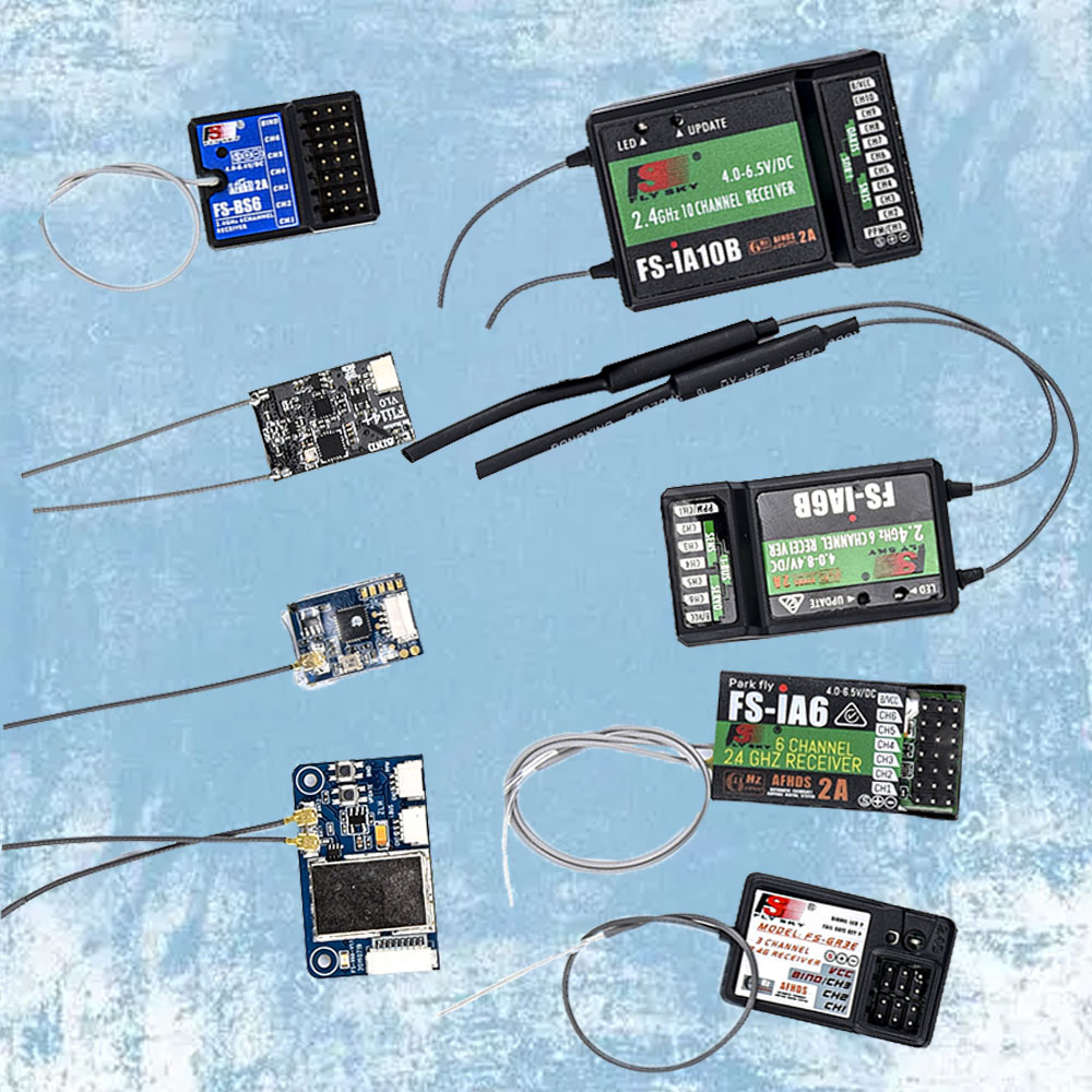 Drone Battery Lipo - Ricevitore RC Flysky FS-IA6 IA6B IA10B