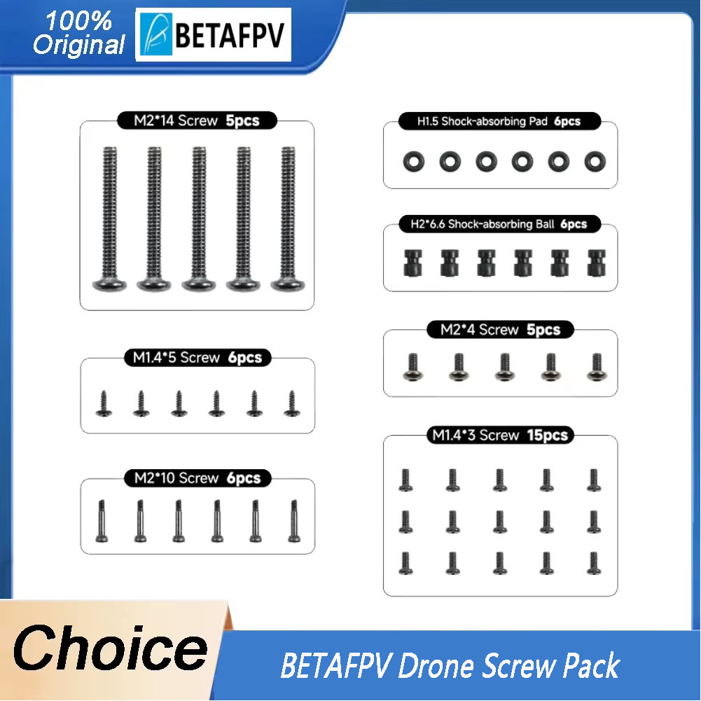 Drone Battery Bag - Parti di ricambio ufficiali BETAFPV, kit