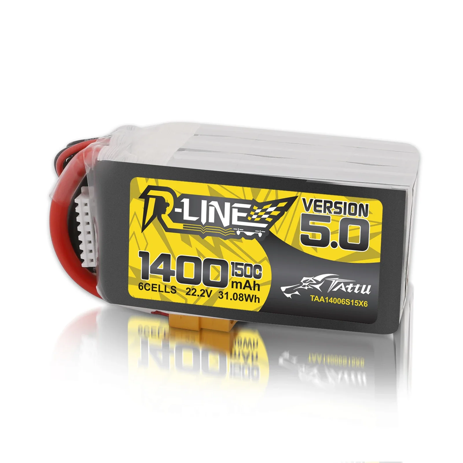Drone Battery 6S - Tattu R-Line 1200mAh 1400mAh 6S Lipo
