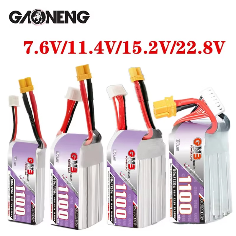Drone Battery 6S - GNB 1100mAh 2S 3S 4S 6S