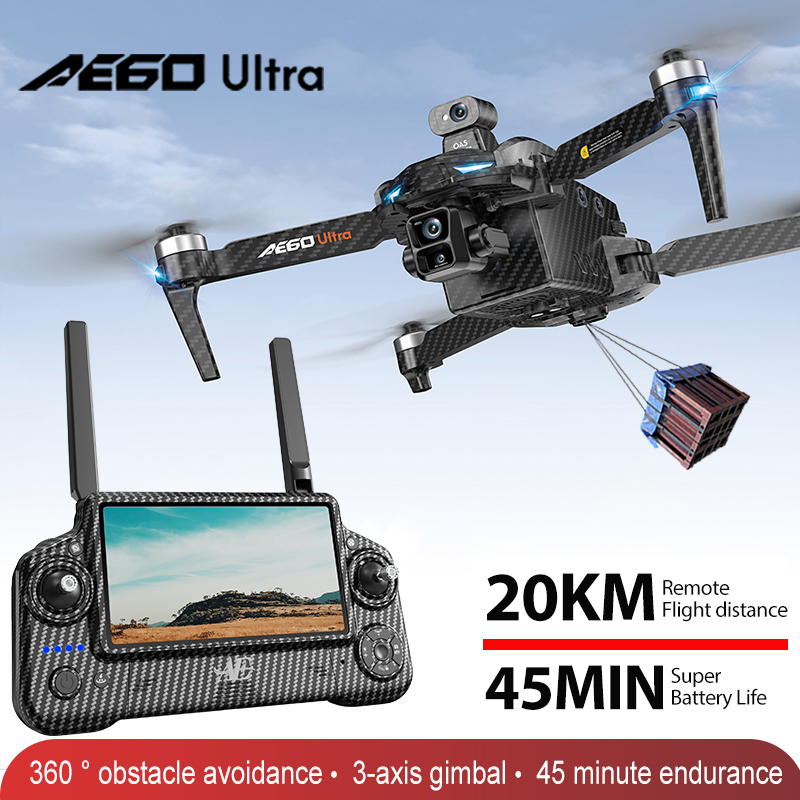 Drone Battery Charger - AE60 GPS Drone Professionale 8K Fotocamera