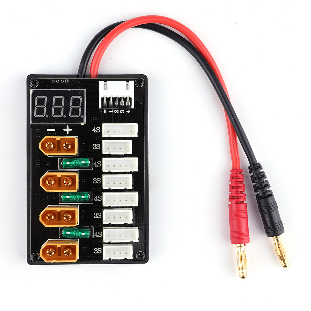 Drone Battery Parallel Board - XT60 Plug 3S 4s batteria Lipo