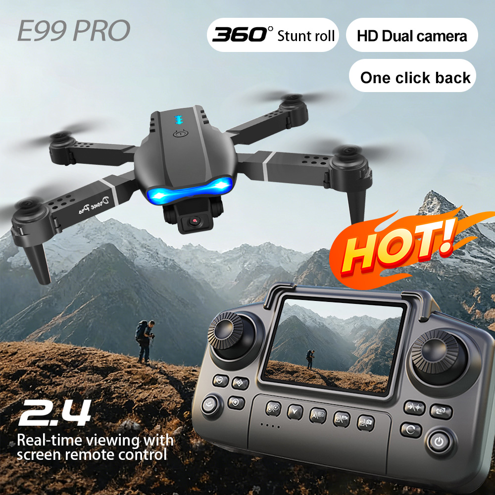 Drone Battery Box - Drone Aereo con Doppia Lente, Commutazione,