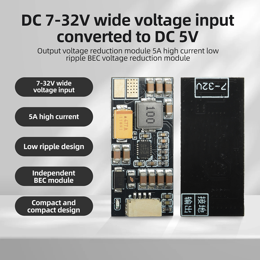 Drone Battery High Voltage - Convertitore Step-Down DC-DC per Mini Servo