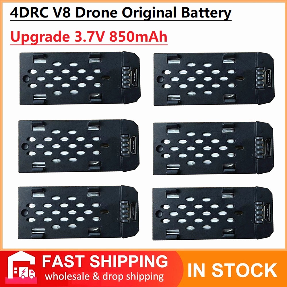 Drone Battery Lipo - 4DRC V8 Drone Batteria Originale 3.7V