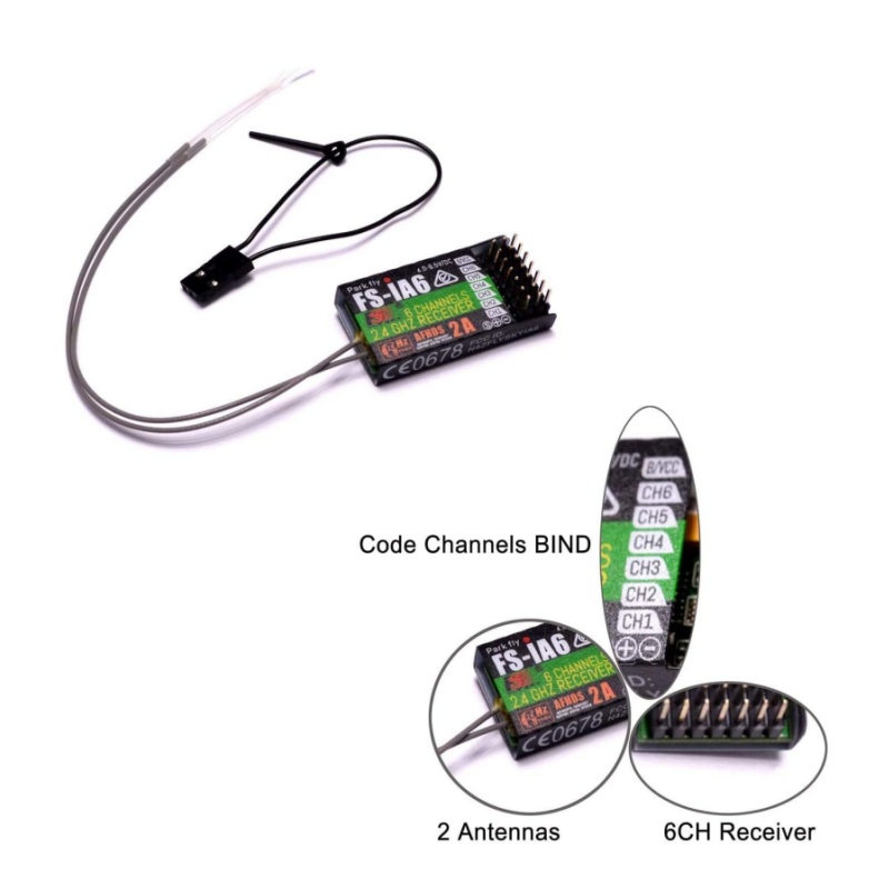 Ricevitore Flysky FS-IA6 6CH d - Drone Battery Plate recensione e prezzo