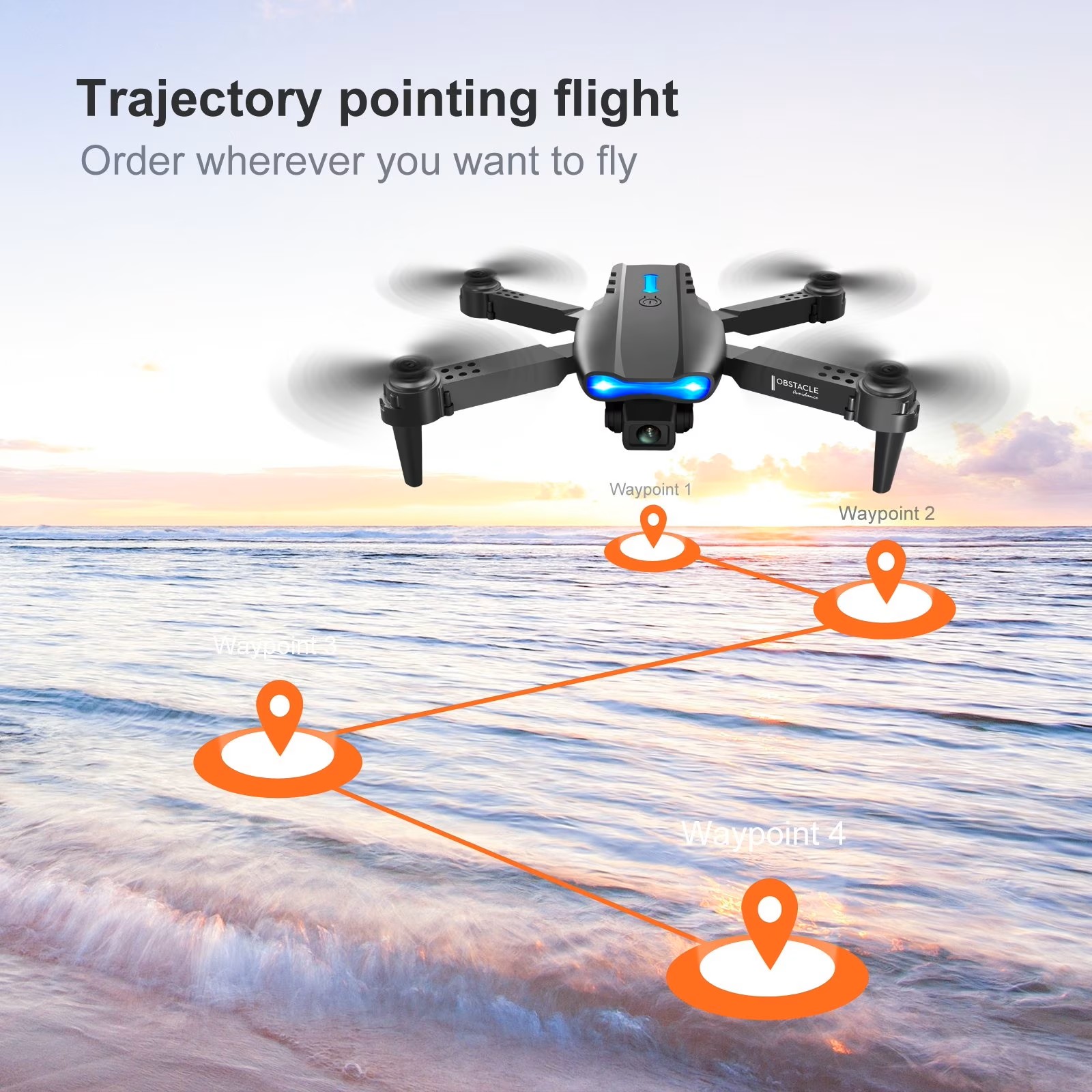 Drone Pieghevole E88PRO MAX 20 - Drone Battery Box recensione e prezzo