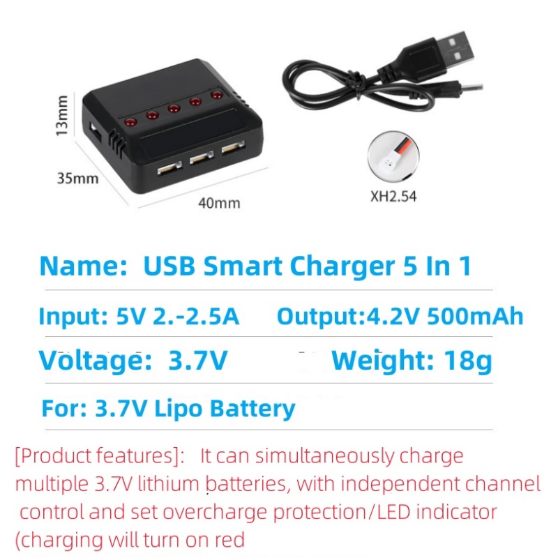 Syma X5HW X5HC X5C X5SW 3.7V 5 - Drone Battery Plate recensione e prezzo