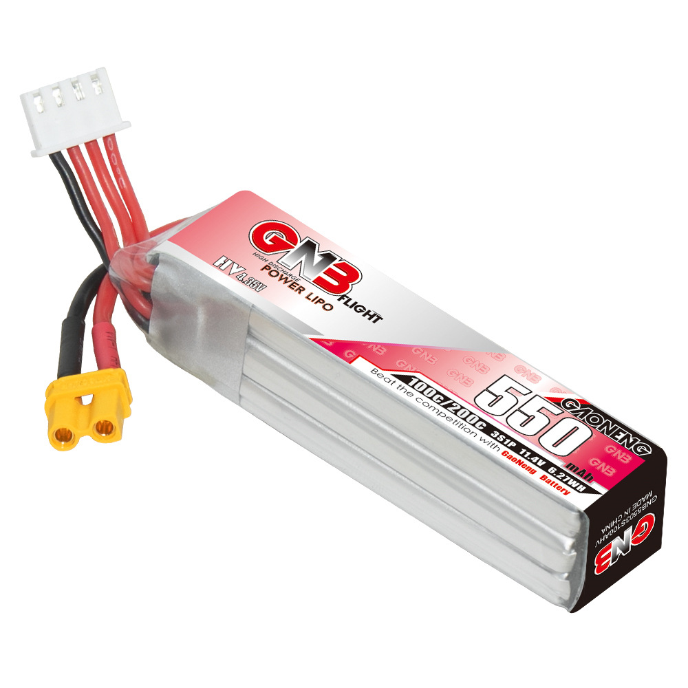 Batteria Lipo GNB HV 11.4V 550 - Drone Battery Plate recensione e prezzo