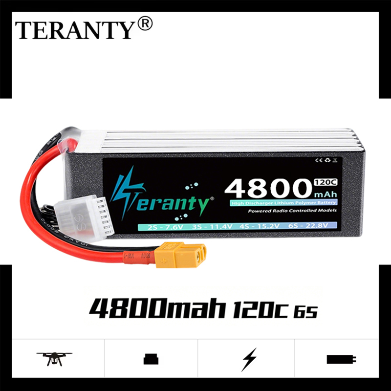 Batteria Lipo TERANTY 6S 4800m - Drone Battery Plate recensione e prezzo