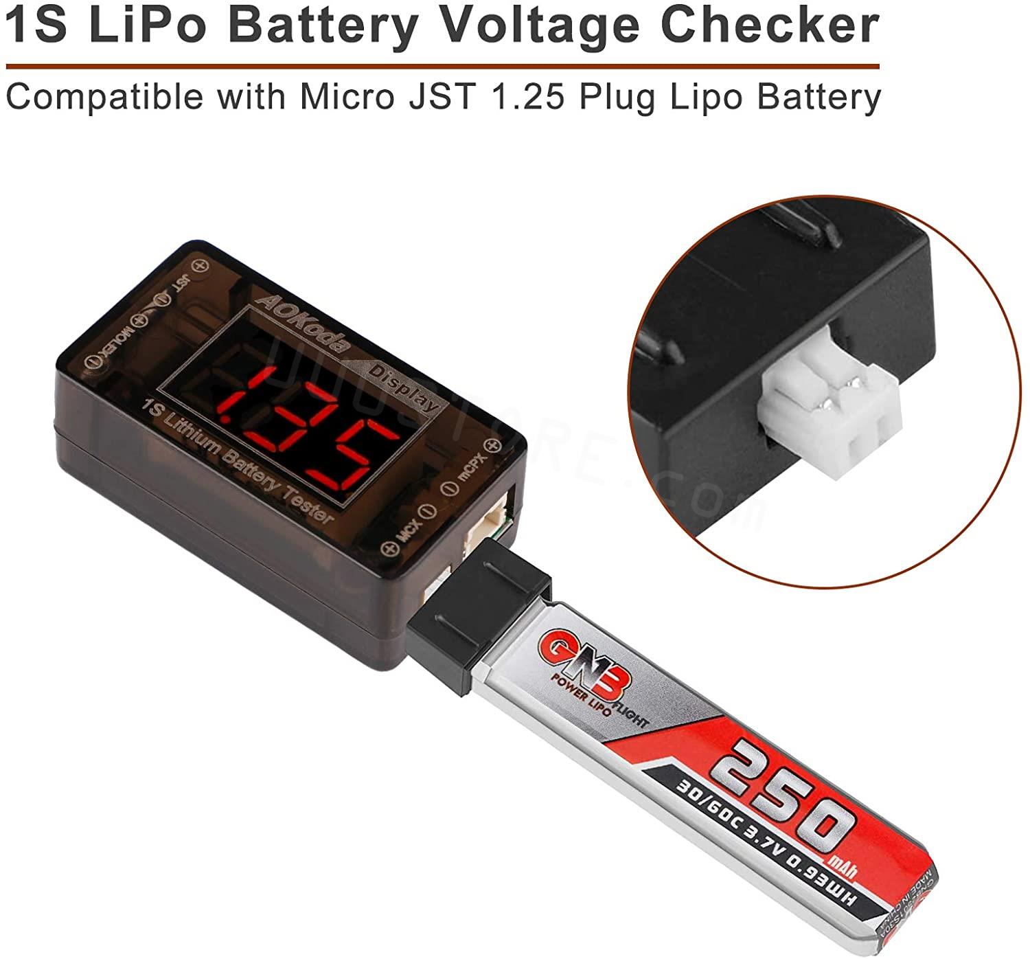 AOKoda AOK-041 Tester di contr - Drone Battery Voltage Checker recensione e prezzo