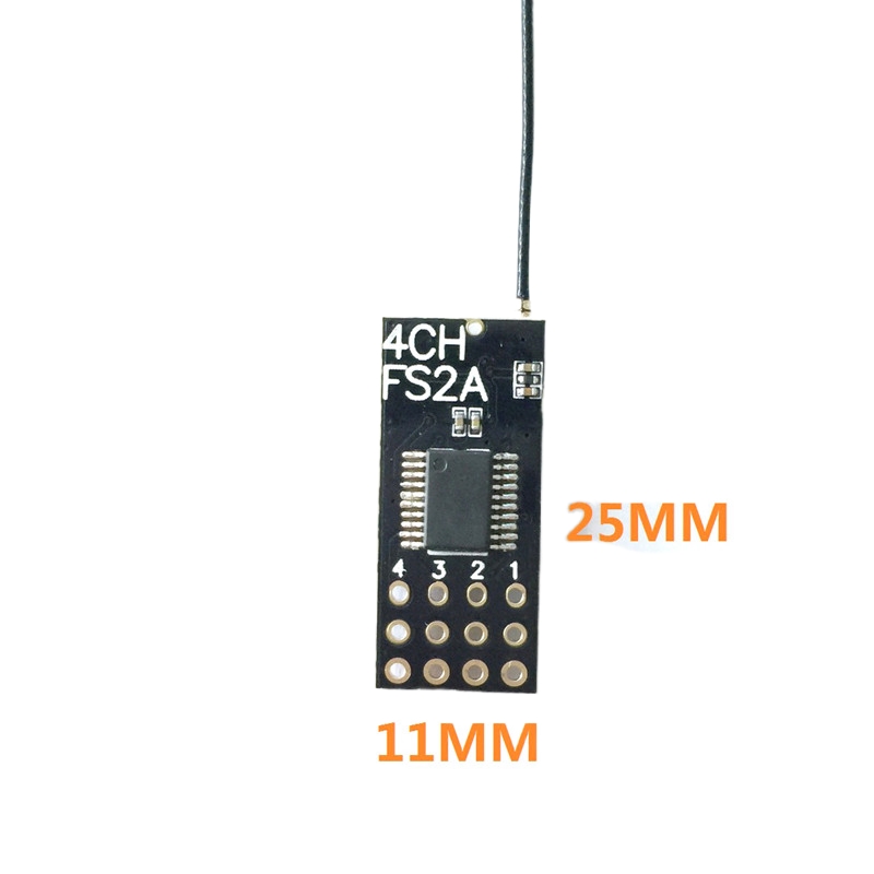 Ricevitore Flysky FS2A Mini 4C - Drone Battery Plate recensione e prezzo