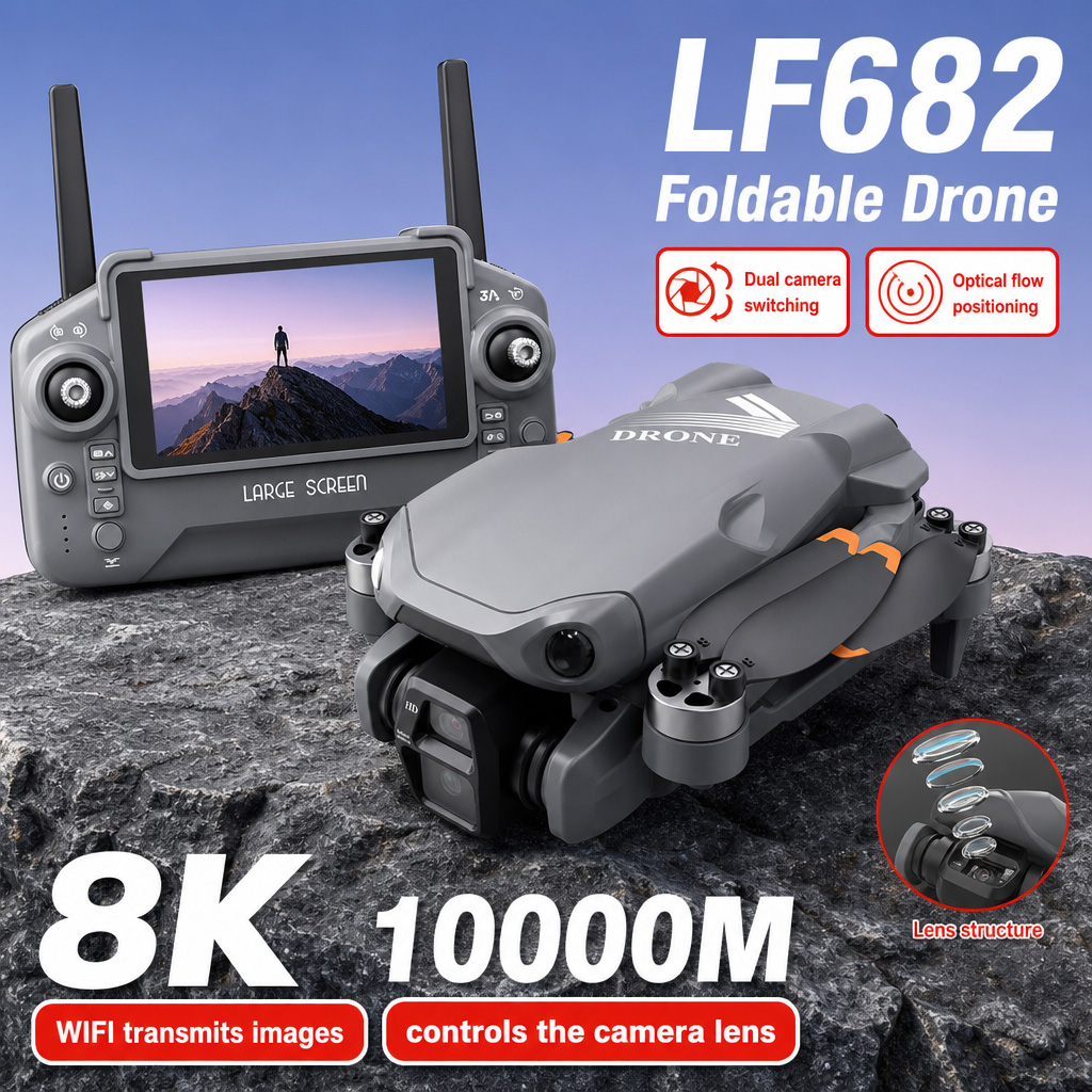 Drone Aereo LF682 con Doppia F - Drone Battery Smart recensione e prezzo