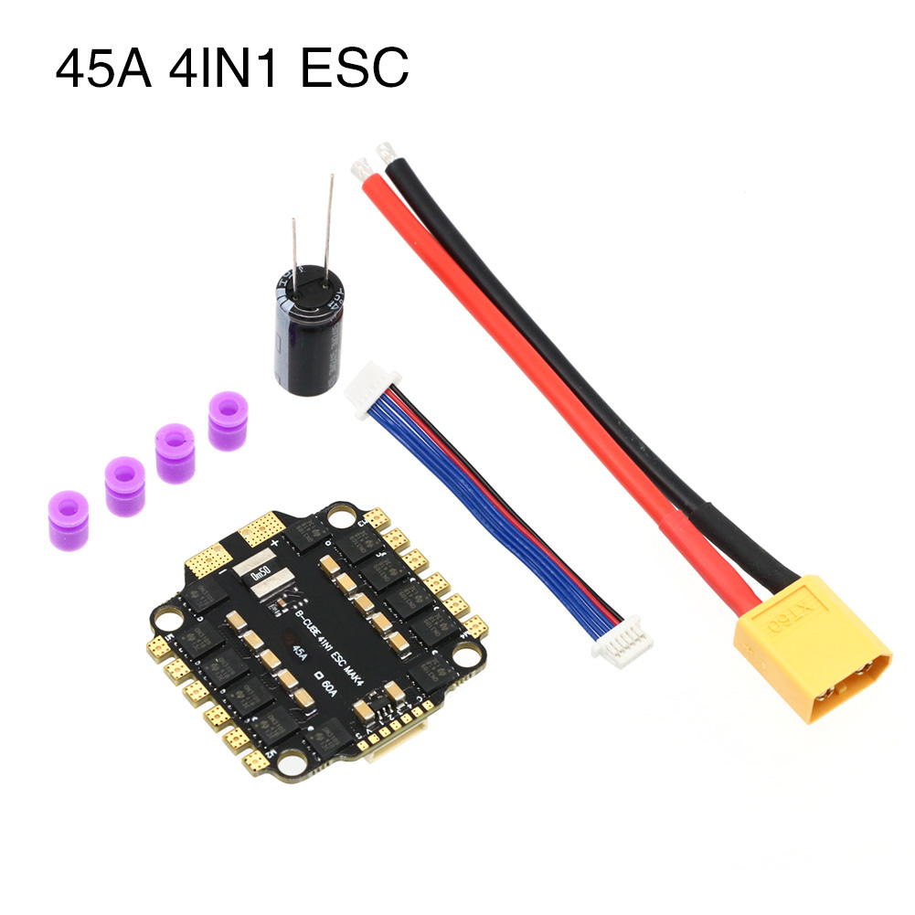 UAngel 4IN1 45A 60A ESC BLHELI - Drone Battery 6S recensione e prezzo