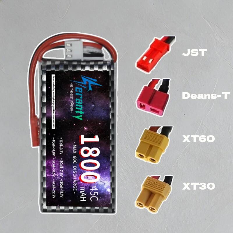 Batteria Lipo TERANTY 2S 3S 4S - Drone Battery 4S recensione e prezzo