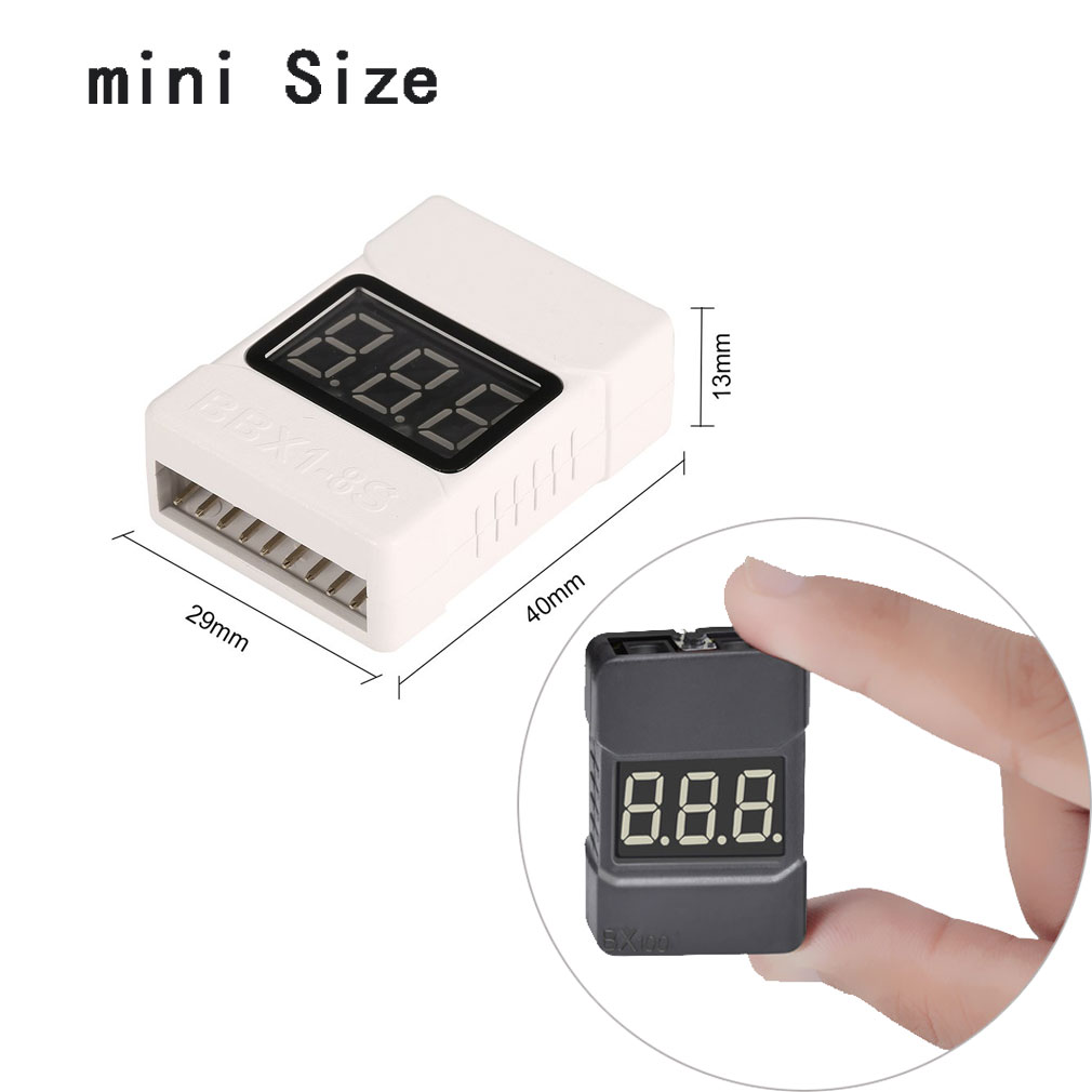 1-8S Lipo Tester di tensione d - Drone Battery Voltage Checker recensione e prezzo