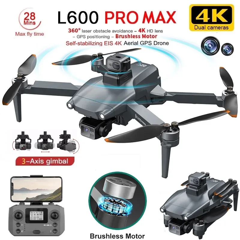 L600 PRO MAX GPS Drone Profess - Drone Battery Case recensione e prezzo