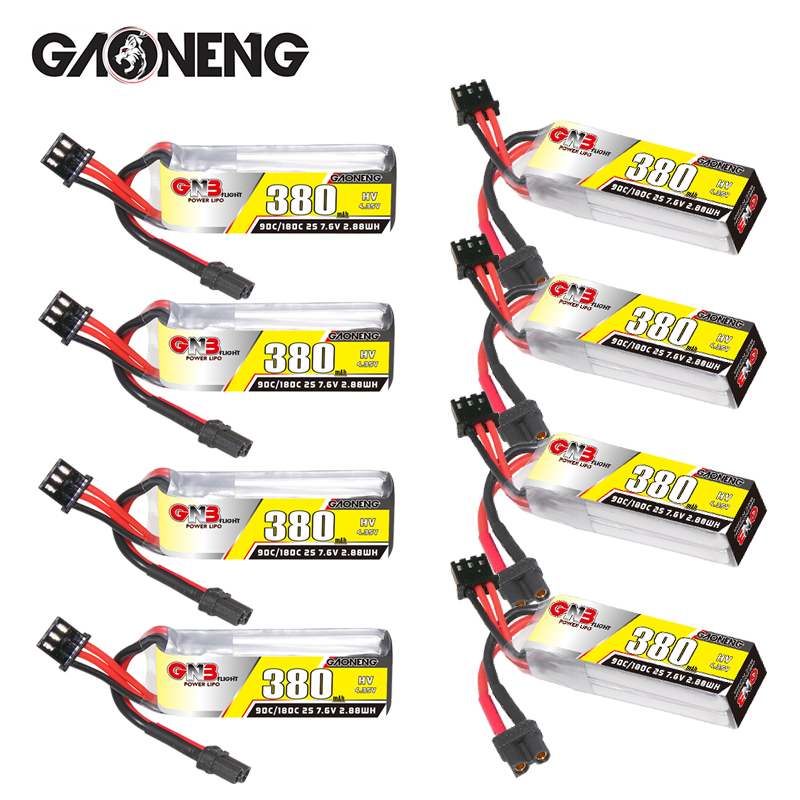 Batteria Lipo GNB 2S 7.6V 380m - Drone Battery Plate recensione e prezzo