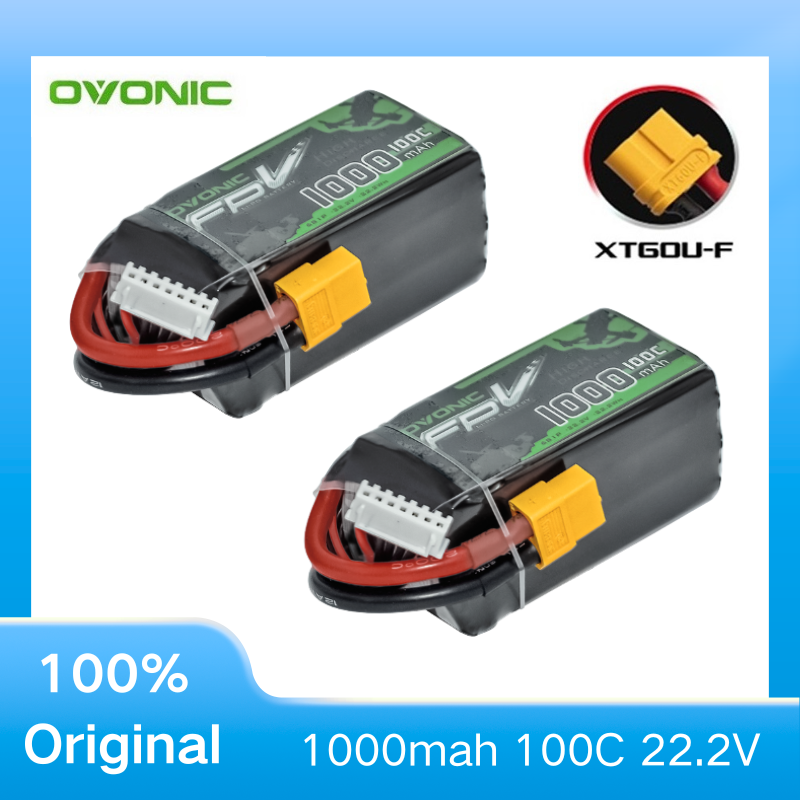 2 Pezzi Batteria LiPo OVONIC 1 - Drone Battery 6S recensione e prezzo
