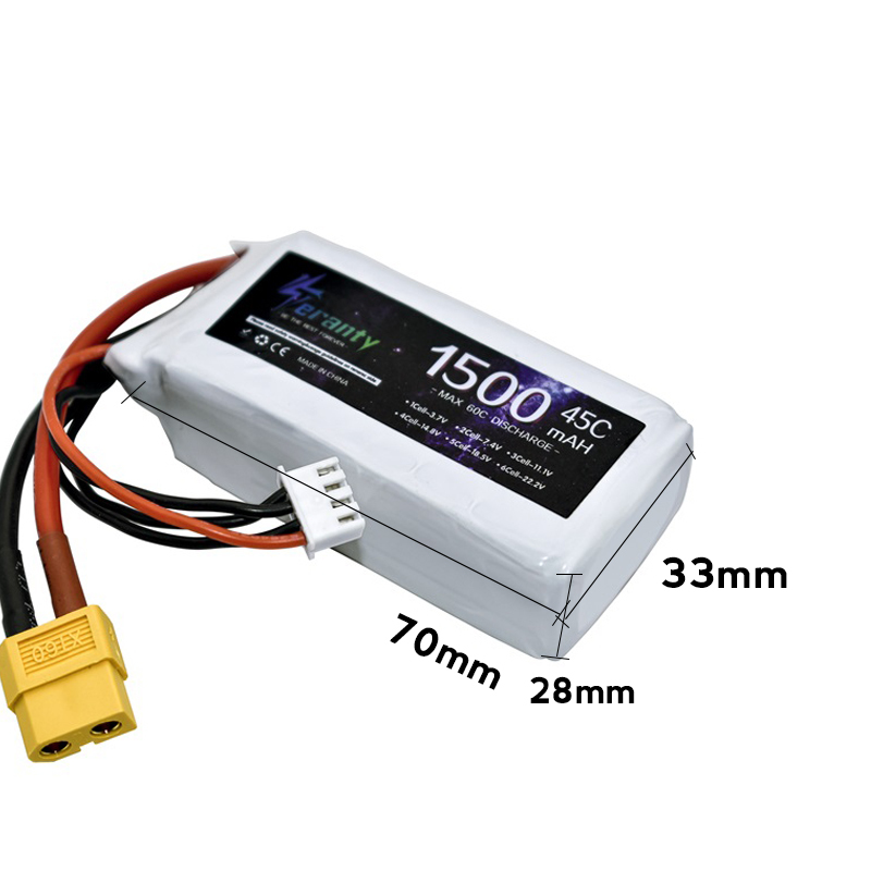 Batteria Lipo TERANTY 3S 45C 1 - Drone Battery Li-Ion recensione e prezzo