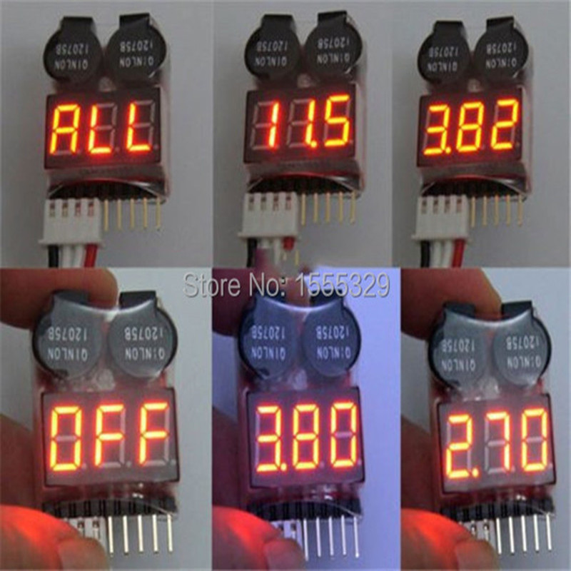 Tester di controllo della tens - Drone Battery Voltage Checker recensione e prezzo