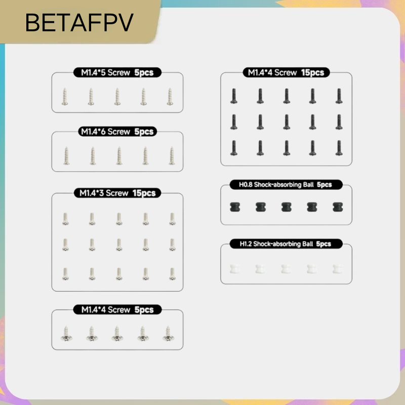 BETAFPV Confezione di viti per - Drone Battery Bag recensione e prezzo