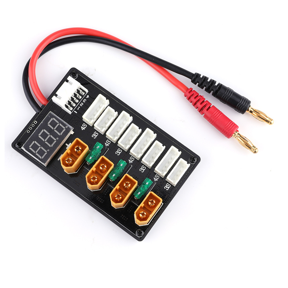 XT60 Plug 3S 4s batteria Lipo  - Drone Battery Parallel Board recensione e prezzo