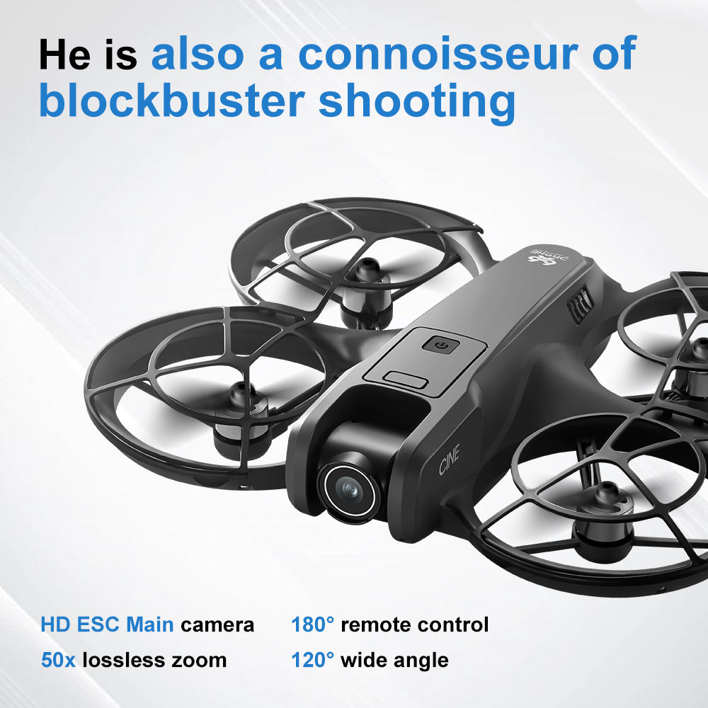 V666 Mini Drone pieghevole 4K  - Drone Battery Box recensione e prezzo