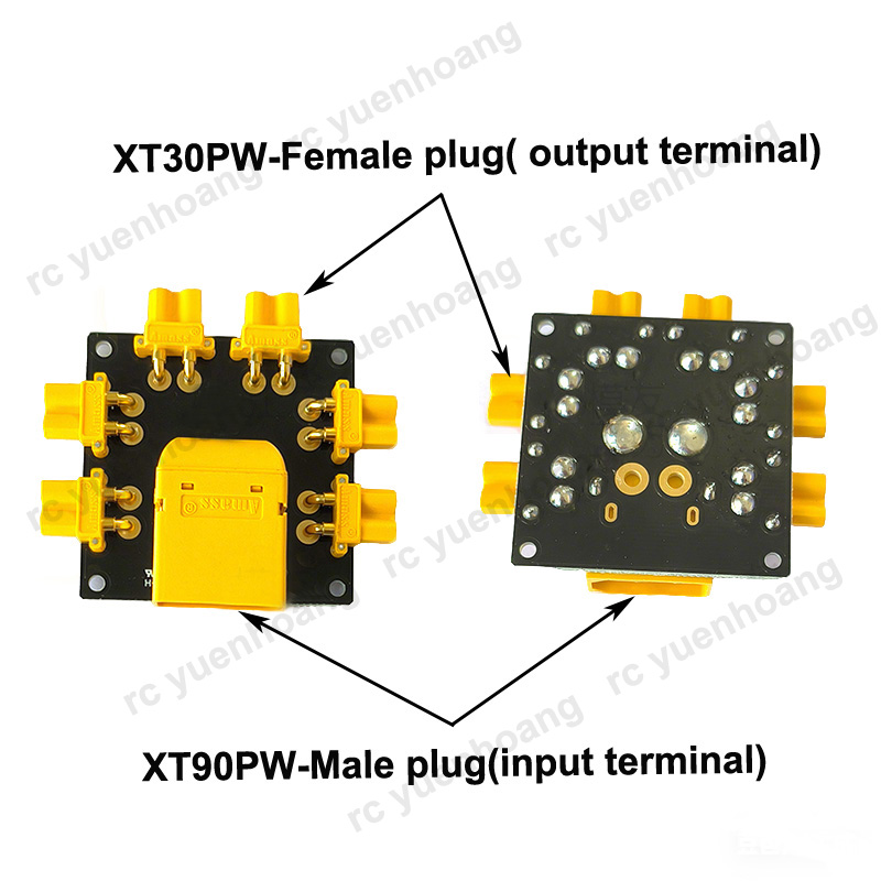 1PCS XT30PW-Scheda di distribu - Drone Battery Parallel Board recensione e prezzo