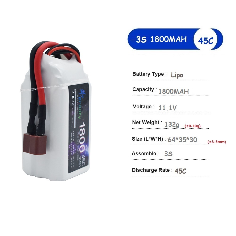 Batteria LiPo da 11,1 V 3S 150 - Drone Battery 3S recensione e prezzo