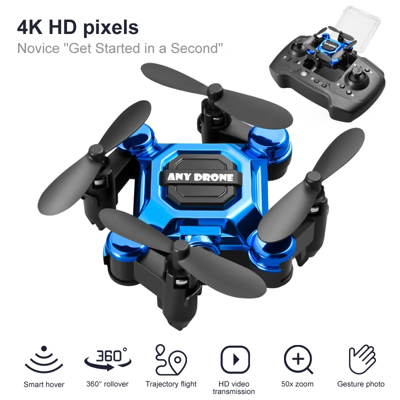 Telecamera 4K HD RC Drone Fold - Drone Battery Smart recensione e prezzo