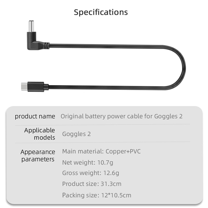 Occhiali originali cavo della  - Drone Battery Strap recensione e prezzo
