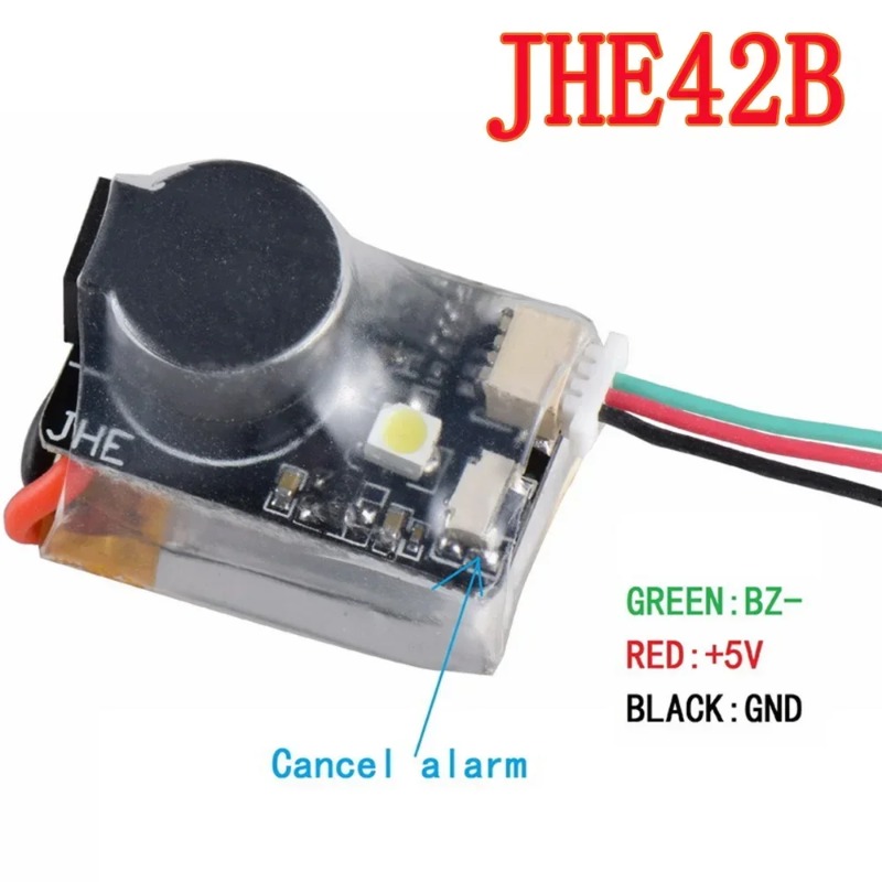 JHEMCU JHE42B/ JHE42B_S Finder - Drone Battery Alarm recensione e prezzo