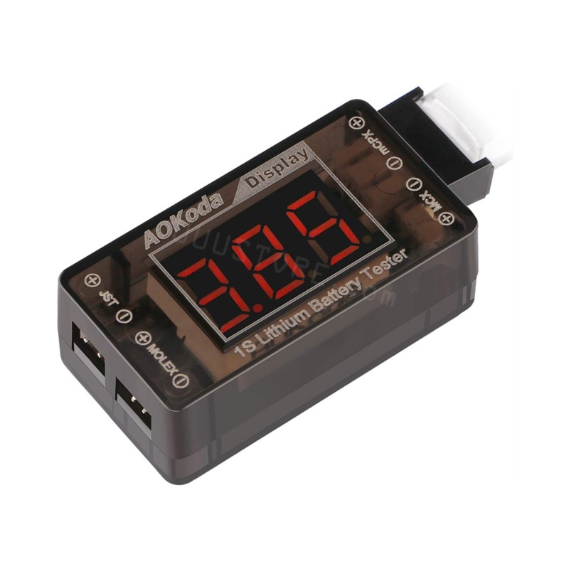 AOKoda AOK-041 Tester di contr - Drone Battery Voltage Checker recensione e prezzo